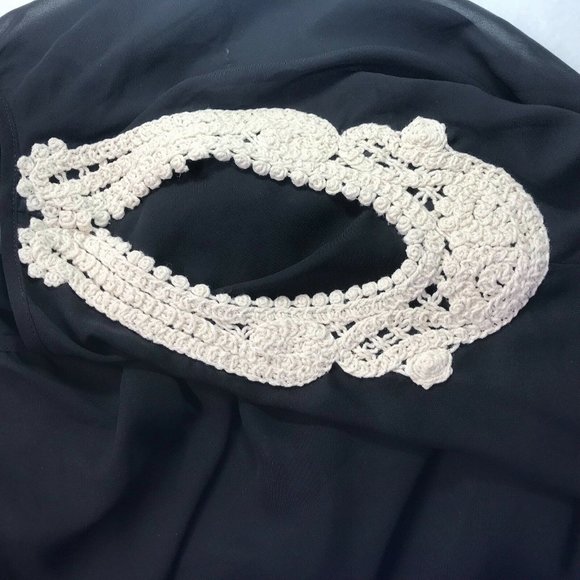 American Dream Size Small Sheer Crochet Shoulders - Picture 5 of 7